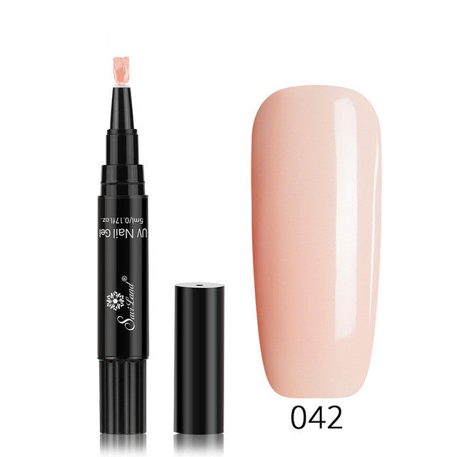 3 In 1 Gel Nail Varnish Pen Glitter One Step Nail Art Gel Polish Hybrid 3 In 1 Gel Nail Varnish Pen Glitter One Step Nail Art Gel Polish Hybrid
